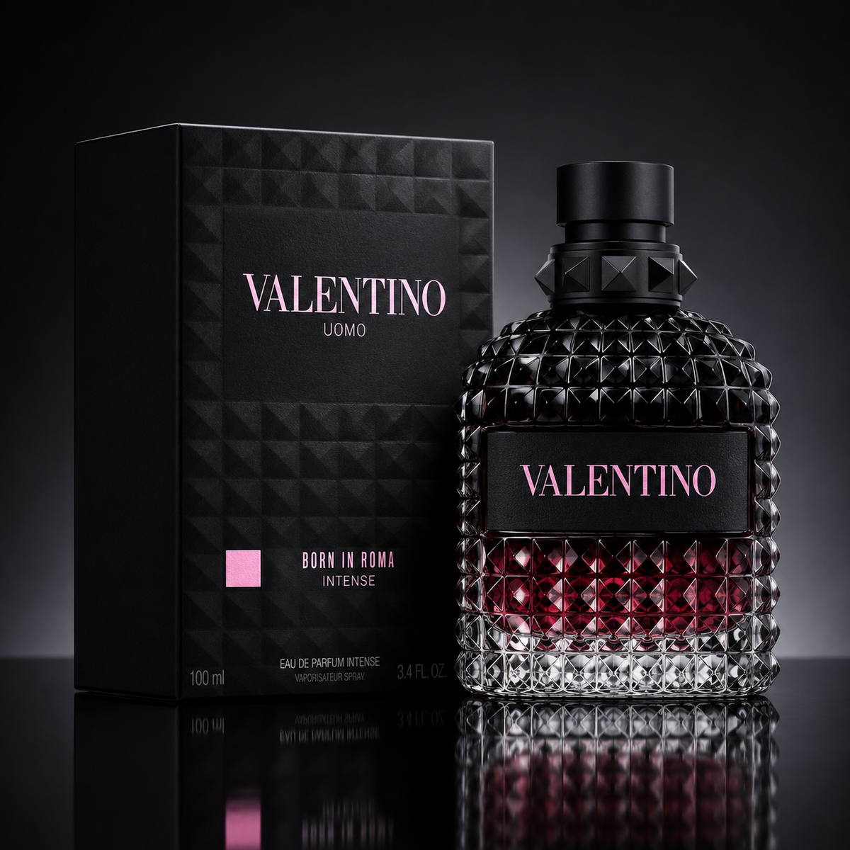 VALENTINO UOMO BORN IN ROMA INTENSE 3.4 oz